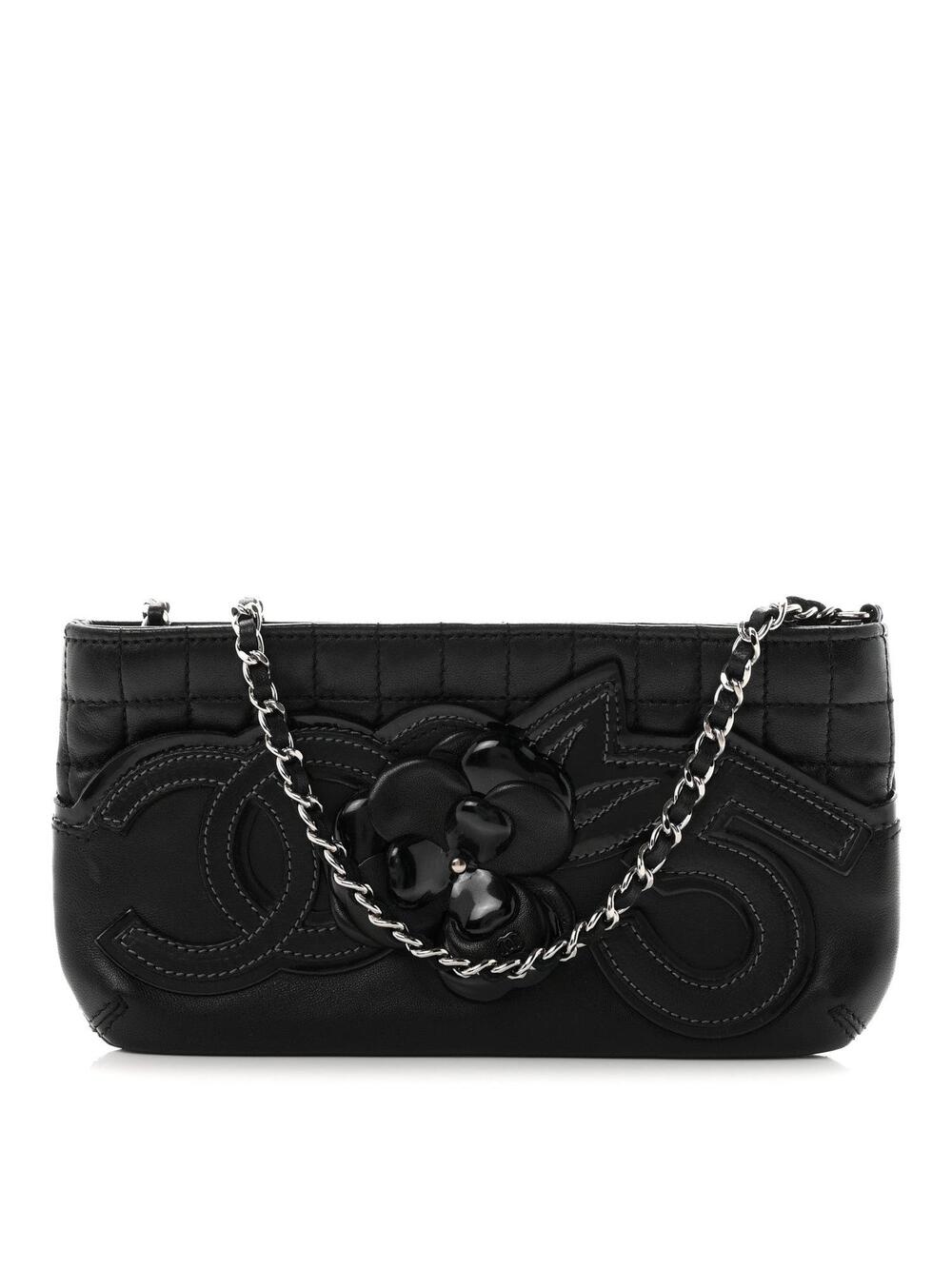 Chanel Lambskin Camellia No. 5 Chain #310203C13B